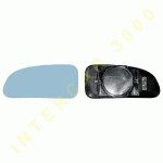 GLASS FOR DOOR MIRROR RIGHT SMALL 99- CITROEN JUMPER 94-06 