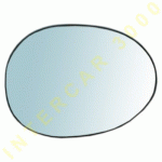 GLASS FOR RIGHT DOOR MIRROR TOYOTA AYGO 12-14