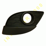РЕШЕТКА В ПРЕДНА БРОНЯ ЛЯВА С ДУПКИ ЗА ХАЛОГЕНИ RENAULT TWINGO 07-12