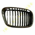 GRILL PLASTI C RIGHT 00- (NICKEL FRAME + 1/2 NICKEL RIBS) BMW 5 series E39 96-03 