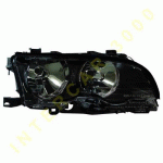 HEAD LAMP RIGHT SMOKED ELECTRICAL WITH MOTOR 01-03 BMW 3 series E46 COUPE/CABRIOLET 98-06