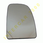 GLASS FOR DOOR MIRROR RIGHT (UPPER PART) PEUGEOT BOXER 06-14 