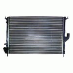 COOLING RADIATOR 528x405 PETROL + A/C / DIESEL 1.5DCi - A/C DACIA SANDERO 07-13