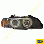 HEAD LAMP RIGHT WITH YELLOW INDICATOR HELLA 00- BMW 5 series E39 96-03 
