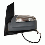 DOOR MIRROR LEFT ELECTRICAL PRIMED WITH HEATER AND INDICATOR MERCEDES VITO/ VIANO 10-14