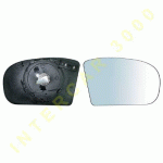 GLASS FOR DOOR MIRROR RIGHT WITH HEATER ASPHERICAL -06 MERCEDES E-CLASS W211 02-09 