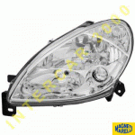 HEAD LAMP LEFT ELECTRICAL H1/H7 WITHOUT FOG LAMP 03- MAGNETI MARELLI CITROEN XSARA 00-