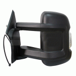 DOOR MIRROR LEFT WITH INDICATOR AND SENSOR MANUAL (LONG ARM) PEUGEOT BOXER 06-14 