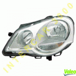 HEAD LAMP LEFT VALEO VW POLO 05-09