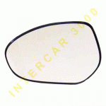 GLASS WITH HEATER FOR LEFT DOOR MIRROR MAZDA 2 08-15