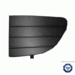 РЕШЕТКА В ПРЕДНА БРОНЯ ЛЯВА БЕЗ ДУПКИ ЗА ХАЛОГЕНИ ЧЕРНА С TUV* FIAT PUNTO EVO 09-12