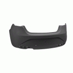 REAR BUMPER PRIMED WITH HOLES FOR PARK DISTANCE CONTROL SEAT LEON 09-12