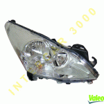 HEAD LAMP RIGHT ELECTRICAL VALEO PEUGEOT 3008 09-13