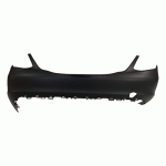 REAR BUMPER PRIMED WITH HOLES FOR PARK DISTANCE CONTROL AVANTGARDE/EXCLUSIVE MERCEDES C-CLASS W 205 14-18