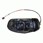 DOOR MIRROR LEFT ELECTRICAL WITHOUT COVER WITH HEATER WITH INDICATOR MERCEDES A-CLASS W169 04-08 