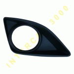 GRILL IN FRONT BUMPER RIGHT WITH HOLE FOR FOG LAMP TOYOTA COROLLA 07-11