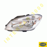 HEAD LAMP LEFT ELECTRICAL H4 HELLA SKODA ROOMSTЕR 10-
