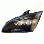 HEAD LAMP LEFT BLACK FORD FOCUS 04-08