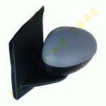 DOOR MIRROR LEFT MANUAL BLACK TOYOTA AYGO 12-14