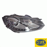 HEAD LAMP RIGHT BI-XENON SCREW HELLA VW GOLF VI 08-13