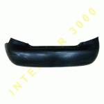 REAR BUMPER BLACK L/B CHEVROLET AVEO 05- SEDAN-H/B