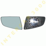 GLASS FOR DOOR MIRROR RIGHT WITH HEATER AUDI A6 04-08 