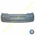 REAR BUMPER PRIMED -08 WITH TUV PEUGEOT 307 01-08