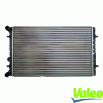 РАДИАТОР ВОДЕН 650x410x25 БЕНЗИН+ДИЗЕЛ VALEO VW BORA 98- 