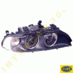 HEAD LAMP LEFT XENON WITH WHITE INDICATOR HELLA 00- BMW 5 series E39 96-03 