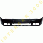 БРОНЯ ПРЕДНА ЧЕРНА БЕЗ ГРУНД С ДУПКИ ЗА ХАЛОГЕНИ VW CADDY 93-04 