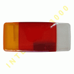 GLASS FOR TAIL LAMP LEFT BOARD SHORT 96- IVECO DAILY 80-00 