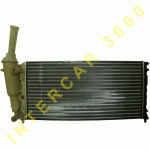 РАДИАТОР ВОДЕН 630x322x23 (75/85) 1.2MPi 8V/1.2 MPi 16V (NISS.61892) FIAT PUNTO 93-99 
