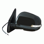 DOOR MIRROR LEFT ELECTRICAL PRIMED WITH HEATER AND INDICATOR 7 PIN PEUGEOT 4008 12-