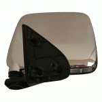 DOOR MIRROR LEFT CHROME NISSAN P/U D22 98-01 2WD-4WD