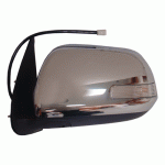 DOOR MIRROR LEFT ELECTRICAL CHROME WITH INDICATOR LIGHT FOLDABLE TOYOTA HILUX 2WD-4WD 12-15