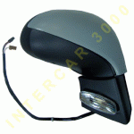 DOOR MIRROR RIGHT ELECTRICAL PRIMED WITH HEATER SENSOR AND INDICATOR PEUGEOT 207 06-12