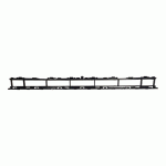 GRILL IN FRONT BUMPER MIDDLE AUDI A3 COUPE/SPORTBACK 16-