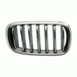 GRILL PLASTIC RIGHT CHROME-CHROME-BLACK BMW X6 14-