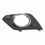 GRILL IN FRONT BUMPER LEFT WITH HOLE FOR FOG LAMP NISSAN X-TRAIL 14-17