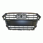 GRILL PLASTIC WiTH CROMED STRIPS AUDI A4 12-16