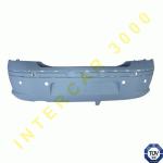 REAR BUMPER PRIMED WITH HOLES AND REINFORCEMENT FOR PARK DISTANCE CONTROL -09 WITH TUV PEUGEOT 407 04- 