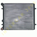 COOLING RADIATOR 430x415x23 1.4i 16V(AHW/APE/AXP/BCA) WITHOUT A/C (NISS.641011) VW GOLF 98-04 
