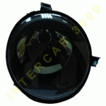 HEAD LAMP RIGHT ELECTRICAL BLACK VW LUPO 98- 