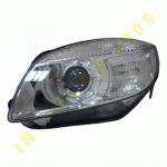 HEAD LAMP LEFT ELECTRICAL WITH MOTOR H7 SKODA ROOMSTER/PRAKTIK 06-10