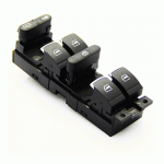 DOOR SWITCH FR. (Quat.)(9pin)(Chrome) VW PASSAT 97-00 