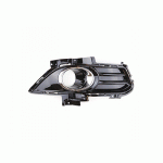 РЕШЕТКА В ПРЕДНА БРОНЯ ДЯСНА ГРУНДИРАНА ЧЕРНА С ДУПКИ ЗА ХАЛОГЕН (С ХРОМИРАНА РАМКА) FORD MONDEO 14-