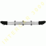 FRONT BUMPER GRILL FORD FIESTA 95-99 