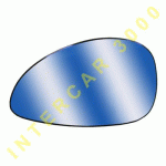 GLASS BLUE FOR DOOR MIRROR LEFT WITH HEATER CITROEN C4 08-11