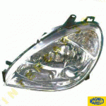 HEAD LAMP RIGHT ELECTRICAL H1/H7/H3 WITH FOG LAMP -03 MAGNETI MARELLI CITROEN XSARA 00-