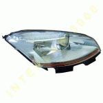 HEAD LAMP RIGHT ELECTRICAL WITH YELLOW INDICATOR AND MOTOR H1/H7/H6W CITROEN C4 PICASSO 07-13 